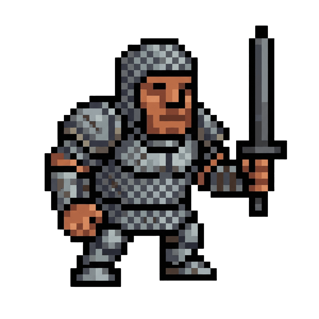 Chainmail Swordsman